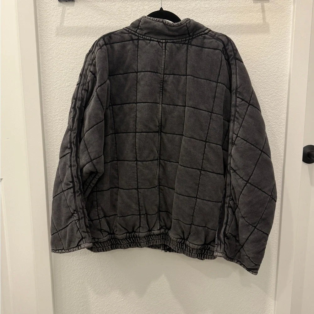 Free People Dolman Quilted Knit Jacket - Picture 2 of 5